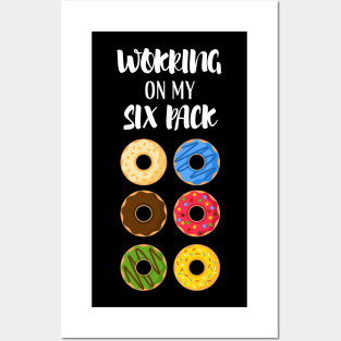 Working on my Six Pack Posters and Art